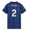 Arsenal William Saliba #2 Udebanetrøje Dame 2025-26 Kort ærmer