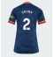 Arsenal William Saliba #2 Udebanetrøje Dame 2026-27 Kort ærmer