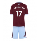 Aston Villa Alejandro Garnacho #17 Hjemmebanetrøje Børn 2026-27 Kort ærmer (+ bukser)