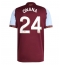 Aston Villa Amadou Onana #24 Hjemmebanetrøje 2025-26 Kort ærmer