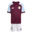 Aston Villa Amadou Onana #24 Hjemmebanetrøje Børn 2025-26 Kort ærmer (+ bukser)