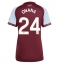 Aston Villa Amadou Onana #24 Hjemmebanetrøje Dame 2025-26 Kort ærmer