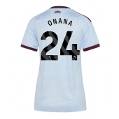 Aston Villa Amadou Onana #24 Tredje trøje Dame 2026-27 Kort ærmer