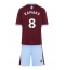 Aston Villa Boubacar Kamara #8 Hjemmebanetrøje Børn 2026-27 Kort ærmer (+ bukser)