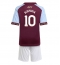 Aston Villa Emiliano Buendia #10 Hjemmebanetrøje Børn 2025-26 Kort ærmer (+ bukser)
