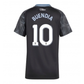 Aston Villa Emiliano Buendia #10 Udebanetrøje Dame 2025-26 Kort ærmer