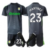 Aston Villa Emiliano Martinez #23 Målmand Hjemmebanetrøje Børn 2025-26 Kort ærmer (+ bukser)