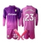 Aston Villa Emiliano Martinez #23 Målmand Tredje trøje Børn 2025-26 Lange ærmer (+ bukser)