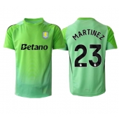 Aston Villa Emiliano Martinez #23 Målmand Udebanetrøje 2025-26 Kort ærmer
