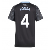 Aston Villa Ezri Konsa #4 Udebanetrøje Dame 2025-26 Kort ærmer