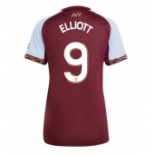 Aston Villa Harvey Elliott #9 Hjemmebanetrøje Dame 2025-26 Kort ærmer