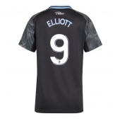 Aston Villa Harvey Elliott #9 Udebanetrøje Dame 2025-26 Kort ærmer