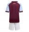 Aston Villa Hjemmebanetrøje Børn 2025-26 Kort ærmer (+ bukser)