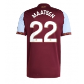 Aston Villa Ian Maatsen #22 Hjemmebanetrøje 2025-26 Kort ærmer