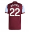 Aston Villa Ian Maatsen #22 Hjemmebanetrøje 2025-26 Kort ærmer