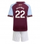 Aston Villa Ian Maatsen #22 Hjemmebanetrøje Børn 2025-26 Kort ærmer (+ bukser)