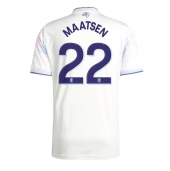 Aston Villa Ian Maatsen #22 Tredje trøje 2025-26 Kort ærmer