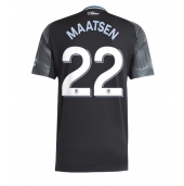 Aston Villa Ian Maatsen #22 Udebanetrøje 2025-26 Kort ærmer