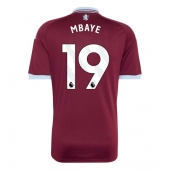 Aston Villa Ibrahim Mbaye #19 Hjemmebanetrøje 2026-27 Kort ærmer