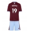 Aston Villa Ibrahim Mbaye #19 Hjemmebanetrøje Børn 2026-27 Kort ærmer (+ bukser)