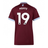 Aston Villa Ibrahim Mbaye #19 Hjemmebanetrøje Dame 2026-27 Kort ærmer