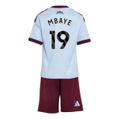 Aston Villa Ibrahim Mbaye #19 Tredje trøje Børn 2026-27 Kort ærmer (+ bukser)