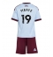 Aston Villa Ibrahim Mbaye #19 Tredje trøje Børn 2026-27 Kort ærmer (+ bukser)