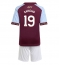Aston Villa Jadon Sancho #19 Hjemmebanetrøje Børn 2025-26 Kort ærmer (+ bukser)