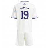 Aston Villa Jadon Sancho #19 Tredje trøje Børn 2025-26 Kort ærmer (+ bukser)
