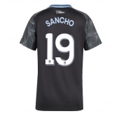 Aston Villa Jadon Sancho #19 Udebanetrøje Dame 2025-26 Kort ærmer
