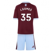 Aston Villa Joao Gomes #35 Hjemmebanetrøje Børn 2026-27 Kort ærmer (+ bukser)