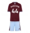 Aston Villa Johan Manzambi #44 Hjemmebanetrøje Børn 2026-27 Kort ærmer (+ bukser)