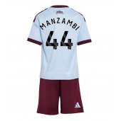 Aston Villa Johan Manzambi #44 Tredje trøje Børn 2026-27 Kort ærmer (+ bukser)