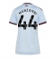 Aston Villa Johan Manzambi #44 Tredje trøje Dame 2026-27 Kort ærmer