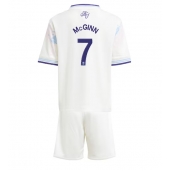 Aston Villa John McGinn #7 Tredje trøje Børn 2025-26 Kort ærmer (+ bukser)