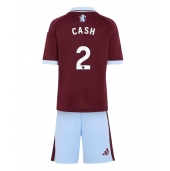 Aston Villa Matty Cash #2 Hjemmebanetrøje Børn 2026-27 Kort ærmer (+ bukser)
