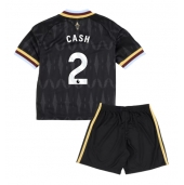 Aston Villa Matty Cash #2 Udebanetrøje Børn 2026-27 Kort ærmer (+ bukser)