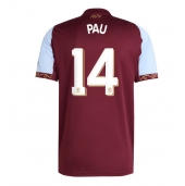 Aston Villa Pau Torres #14 Hjemmebanetrøje 2025-26 Kort ærmer