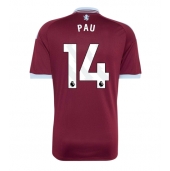 Aston Villa Pau Torres #14 Hjemmebanetrøje 2026-27 Kort ærmer