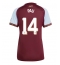 Aston Villa Pau Torres #14 Hjemmebanetrøje Dame 2025-26 Kort ærmer