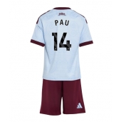 Aston Villa Pau Torres #14 Tredje trøje Børn 2026-27 Kort ærmer (+ bukser)