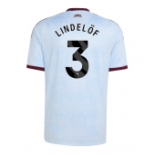 Aston Villa Victor Lindelof #3 Tredje trøje 2026-27 Kort ærmer