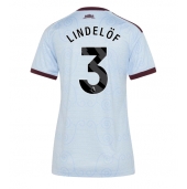 Aston Villa Victor Lindelof #3 Tredje trøje Dame 2026-27 Kort ærmer