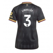 Aston Villa Victor Lindelof #3 Udebanetrøje Dame 2026-27 Kort ærmer