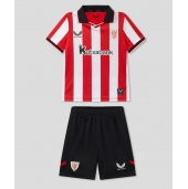 Athletic Bilbao Hjemmebanetrøje Børn 2025-26 Kort ærmer (+ bukser)