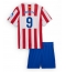 Atletico Madrid Alexander Sorloth #9 Hjemmebanetrøje Børn 2025-26 Kort ærmer (+ bukser)
