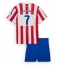 Atletico Madrid Antoine Griezmann #7 Hjemmebanetrøje Børn 2025-26 Kort ærmer (+ bukser)