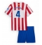 Atletico Madrid Conor Gallagher #4 Hjemmebanetrøje Børn 2025-26 Kort ærmer (+ bukser)