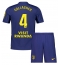 Atletico Madrid Conor Gallagher #4 Udebanetrøje Børn 2025-26 Kort ærmer (+ bukser)