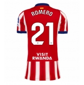 Atletico Madrid Cristian Romero #21 Hjemmebanetrøje Dame 2026-27 Kort ærmer